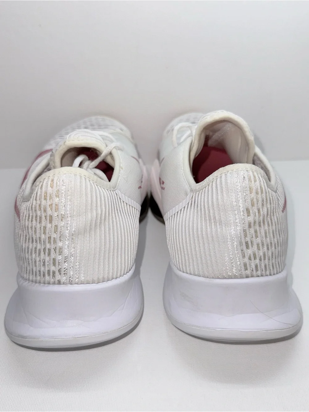 Nike Women’s White and Pink Training Sneakers
